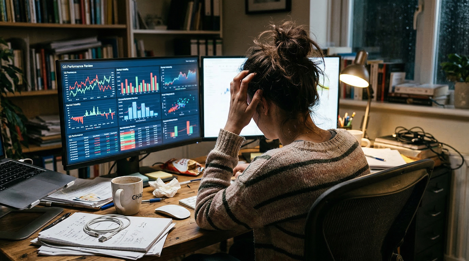 Frustrated marketer with no QR code campaign data to report